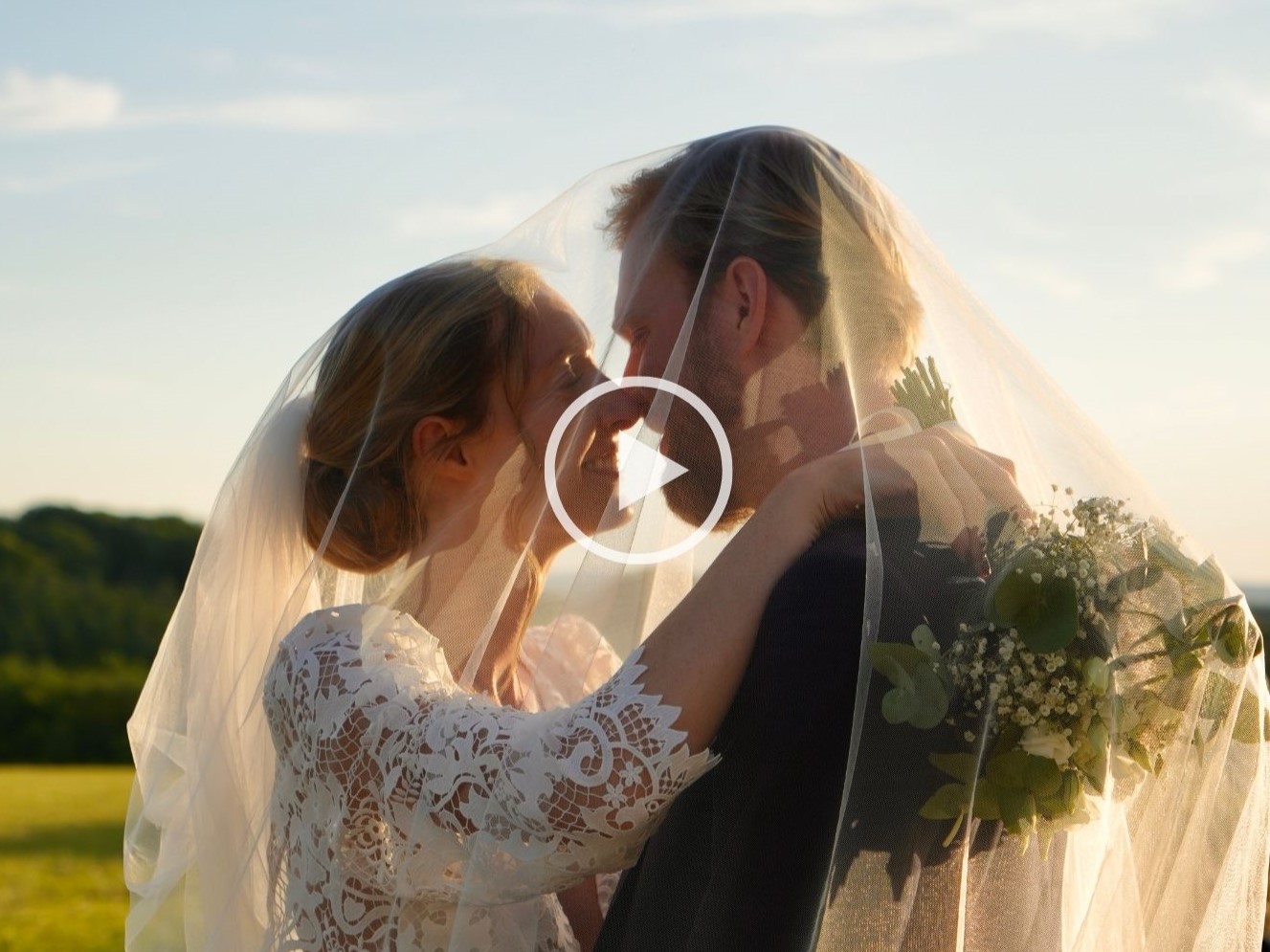 Projection du film de mariage avec vos proches